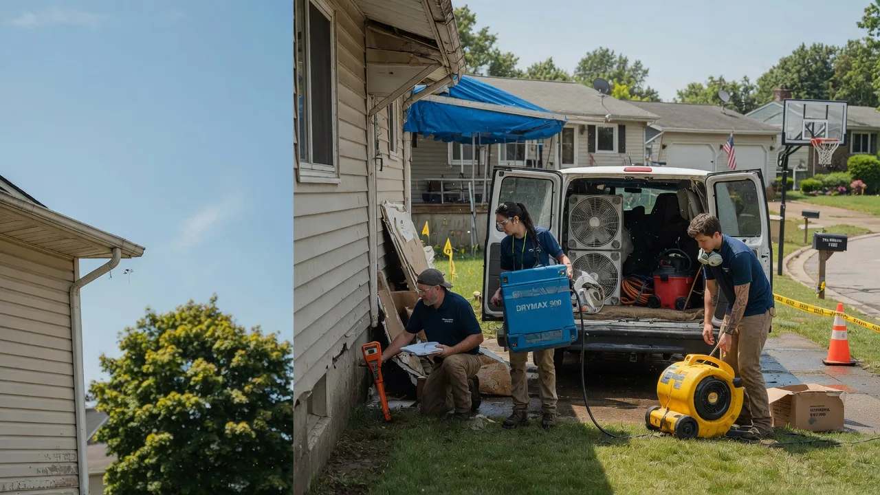 Ceiling Leak Cleanup in Pretty Prairie, KS near me